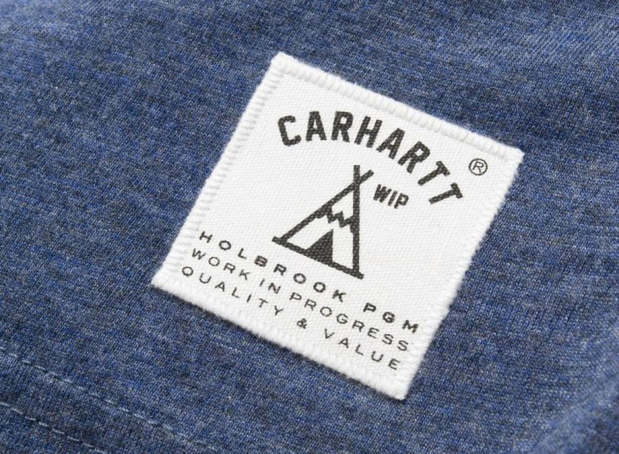 Carhartt Holbrook Tshirt Blue Heather I021032 - Carhartt Wip