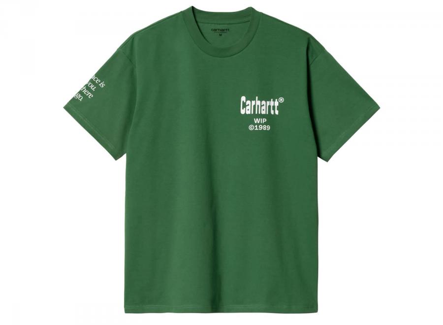 Carhartt Home Tshirt Aspen Green / White I032398 - Carhartt Wip