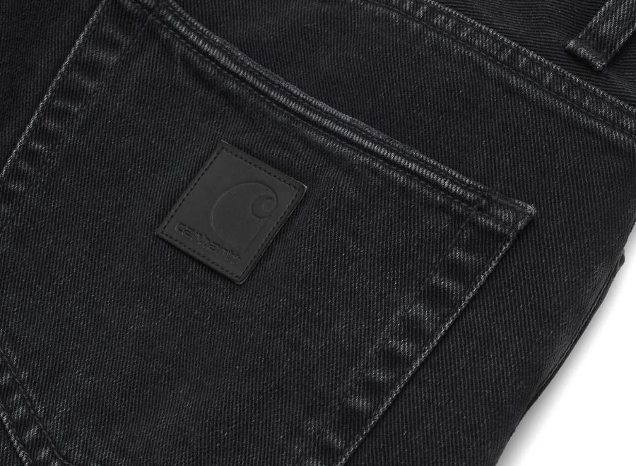 Carhartt Klondike Pant Black Stone Washed I029207 - Carhartt Wip