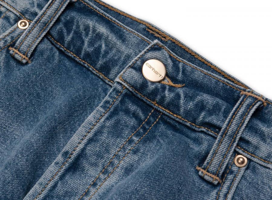 Carhartt Klondike Pant Blue Worn Bleached I024898 - Carhartt Wip