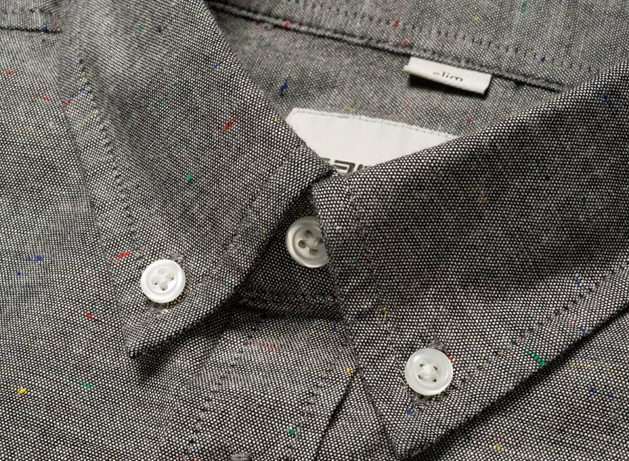 Carhartt Kyoto Shirt Stone Washed Black I018069 - Carhartt Wip