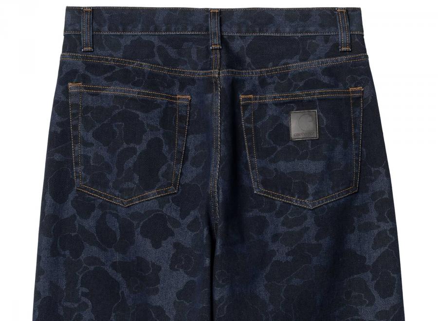 Carhartt Landon Pant Blue Camo Duck Stone Washed I033755 - Carhartt Wip