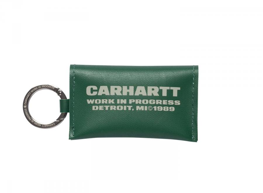 Carhartt Link Script Keychain Chervil / Beryl I033318 - Carhartt Wip