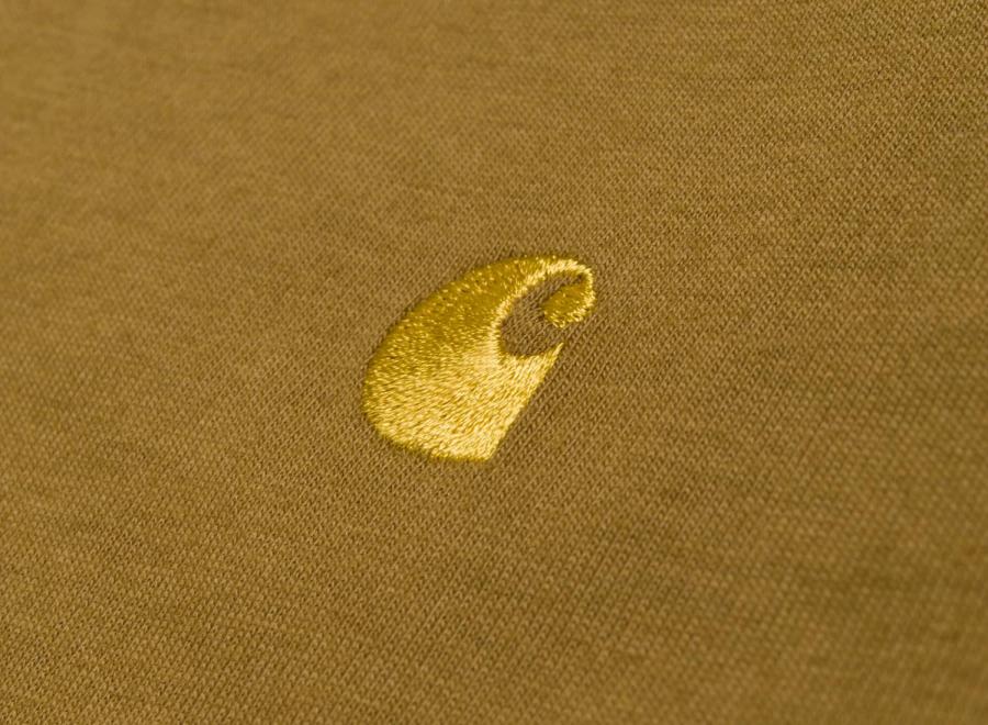 Carhartt Chase LS Tshirt Hamilton Brown I026392 - Carhartt Wip