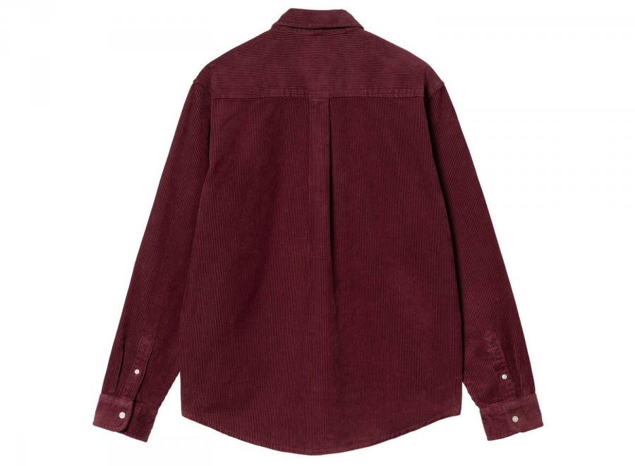 Carhartt Madison Cord Shirt Malbec / Black I029958 - Carhartt Wip