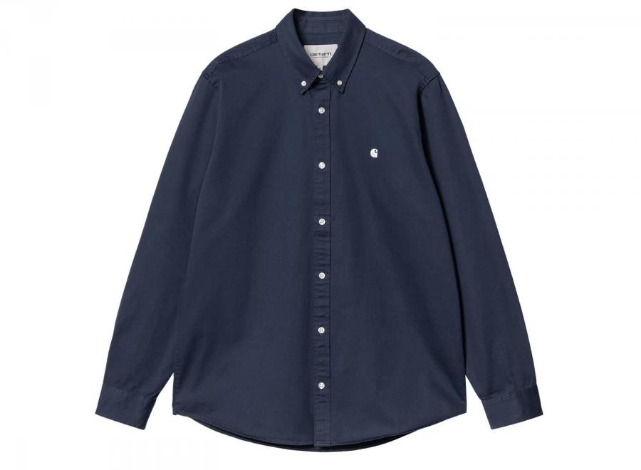 Carhartt Madison Shirt Air Force Blue / Wax I023339 - Carhartt Wip