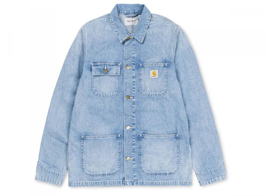 Carhartt Michigan Chore Coat Blue True Bleached I022945 - Carhartt Wip