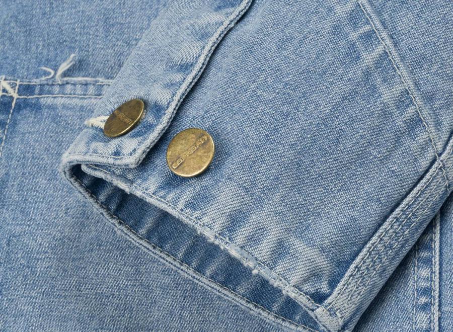 Carhartt Michigan Chore Coat Blue True Bleached I022945 - Carhartt Wip