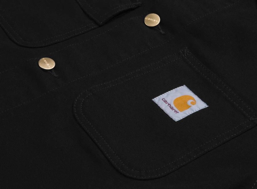 Carhartt Michigan Coat Black / Black Rinsed I031519 - Carhartt Wip