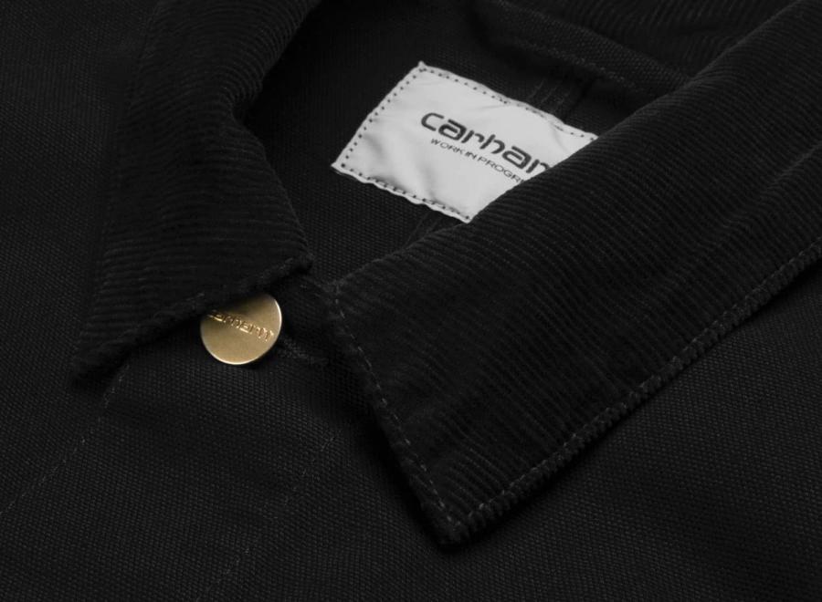 Carhartt Michigan Coat Black / Black Rinsed I031519 - Carhartt Wip