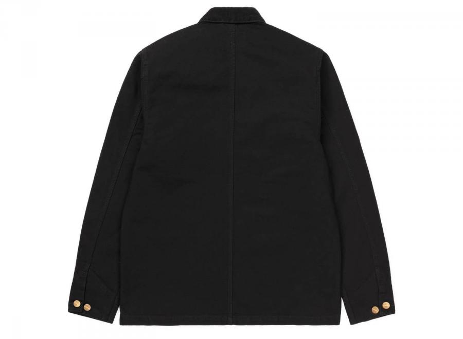 Carhartt Michigan Coat Black / Black Rinsed I031519 - Carhartt Wip