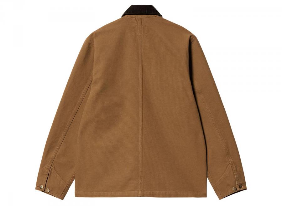 Carhartt Michigan Coat Hamilton Brown / Tobacco Rinsed I031519 - Carhartt Wip