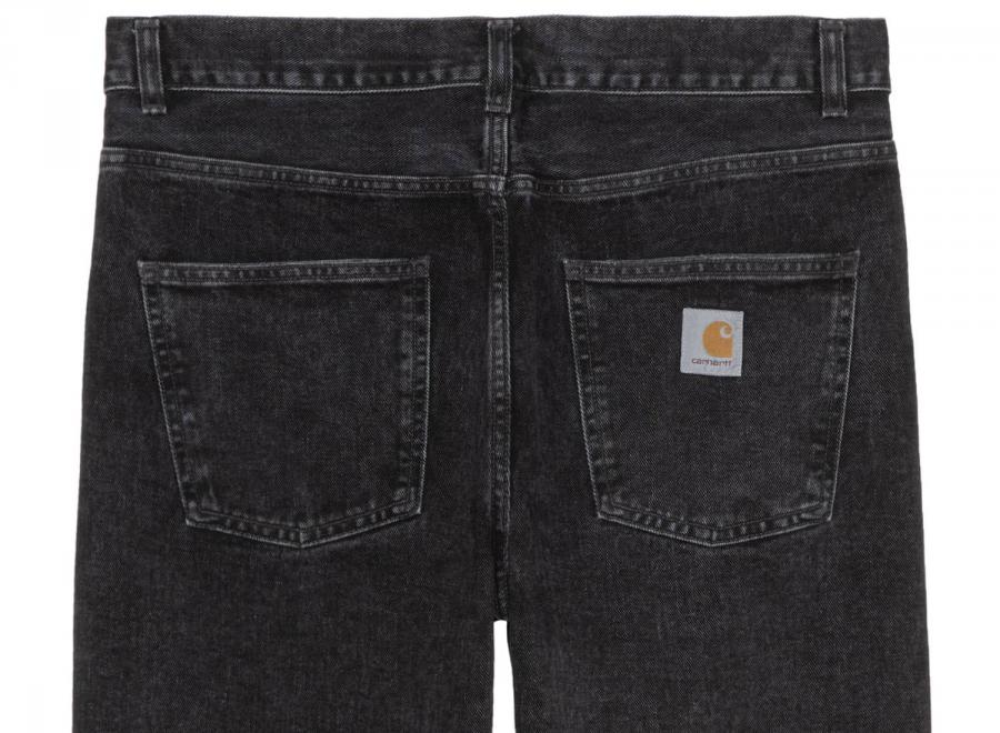 Carhartt Newel Pant Black Stone Washed I029208 - Carhartt Wip