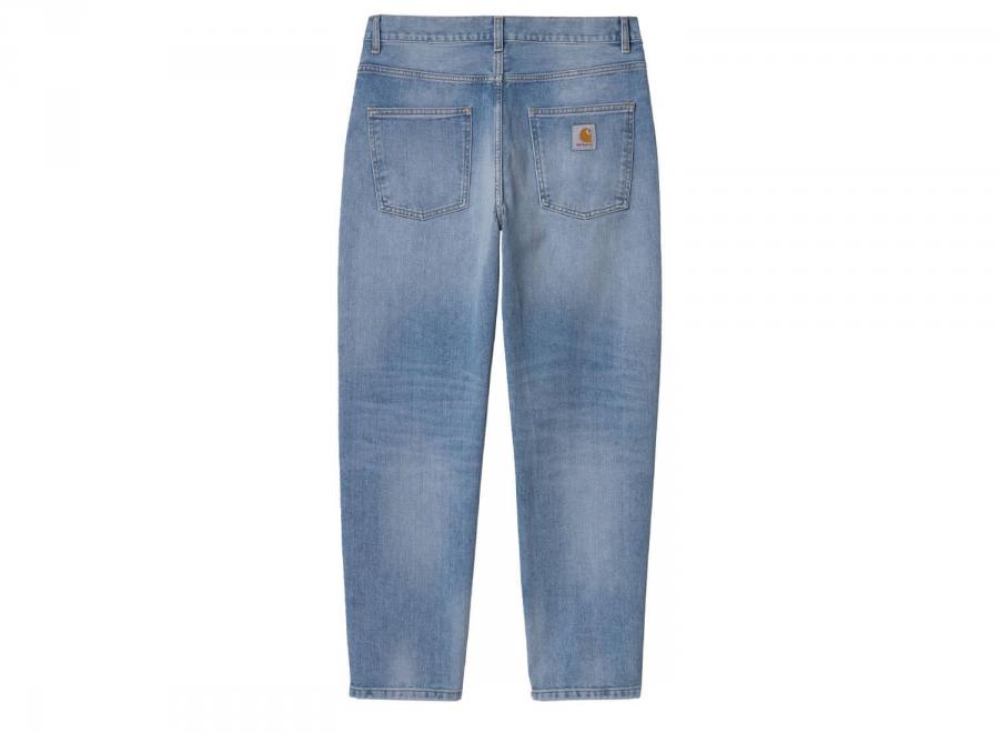 Carhartt Newel Pant Blue Light Used Wash I029208 - Carhartt Wip