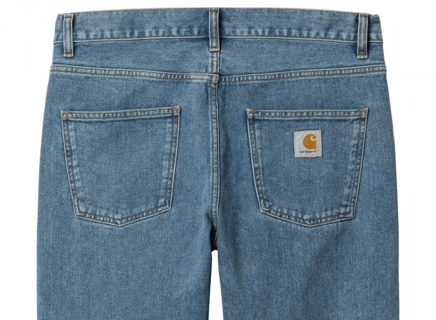 Carhartt Newel Pant Blue Stone Bleached I029208 - Carhartt Wip