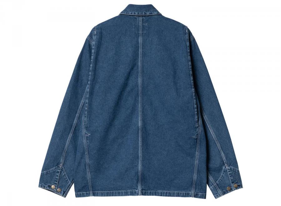 Carhartt OG Chore Coat Blue Stone Washed I031896 - Carhartt Wip