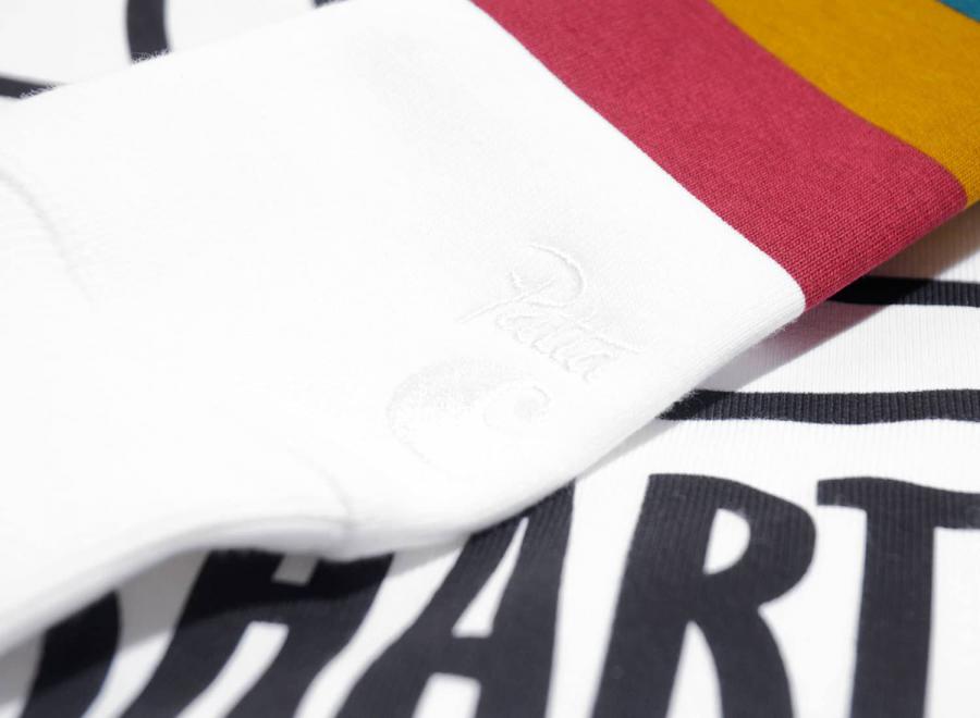 Patta x Carhartt Chase Sweatshirt White - Patta