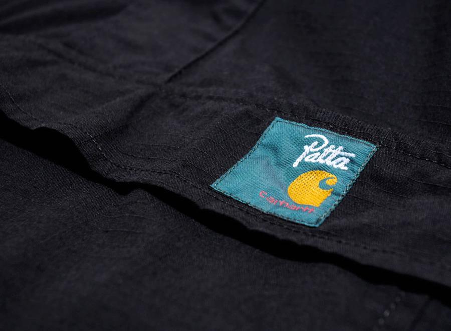 Patta x Carhartt Nimbus Pullover Black - Patta