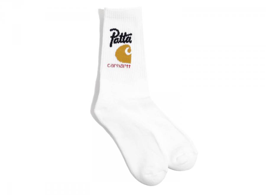 Patta x Carhartt Sport Tennis Socks White - Patta