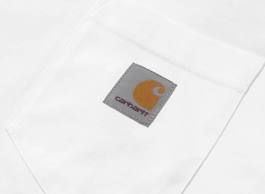Carhartt Pocket Tshirt White I030434 - Carhartt Wip