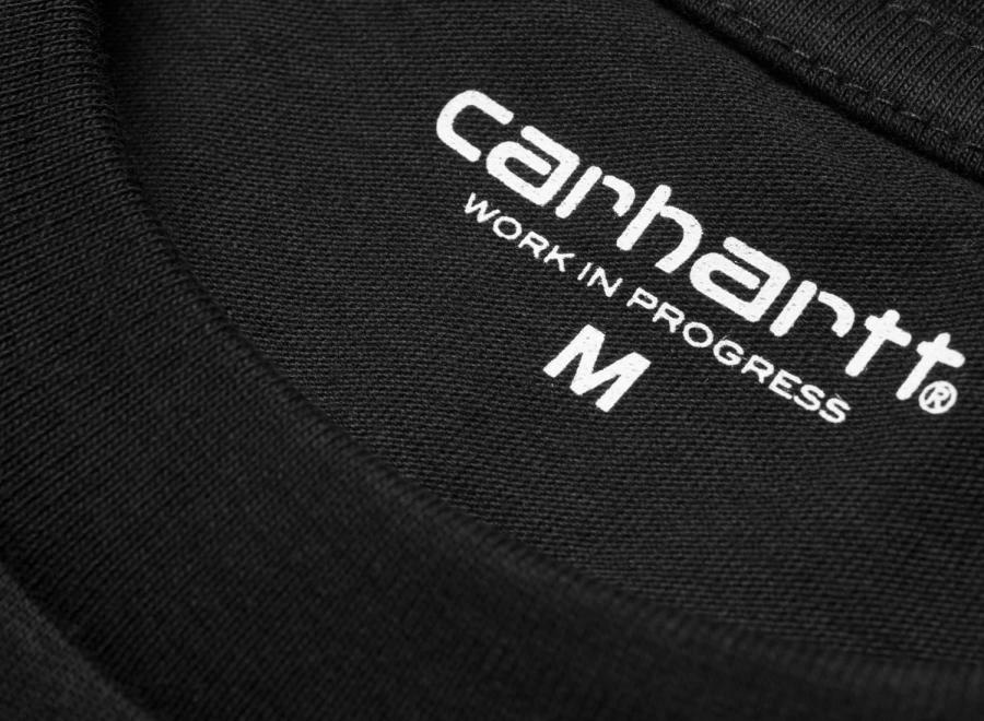 Carhartt Pocket Tshirt Black I030434 - Carhartt Wip