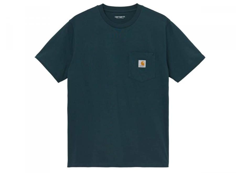 Carhartt Pocket Tshirt Deep Lagoon I022091 - Carhartt Wip