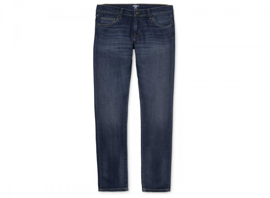 Carhartt Rebel Pant Blue Dark Worn Wash I015331 - Carhartt Wip