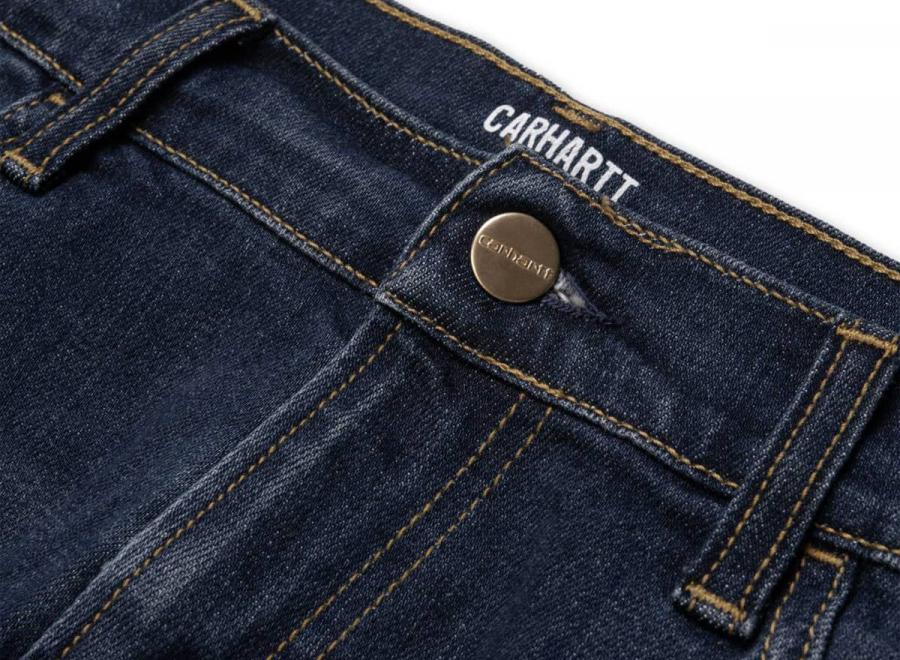 Carhartt Rebel Pant Blue Dark Worn Wash I015331 - Carhartt Wip