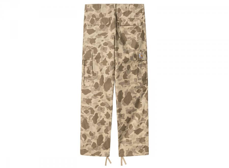 Carhartt Regular Cargo Pant Camo Duck Desert Rinsed I015875 - Carhartt Wip