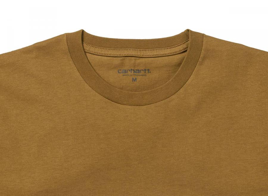 Carhartt Script Tshirt Hamilton Brown / White I023803 - Carhartt Wip