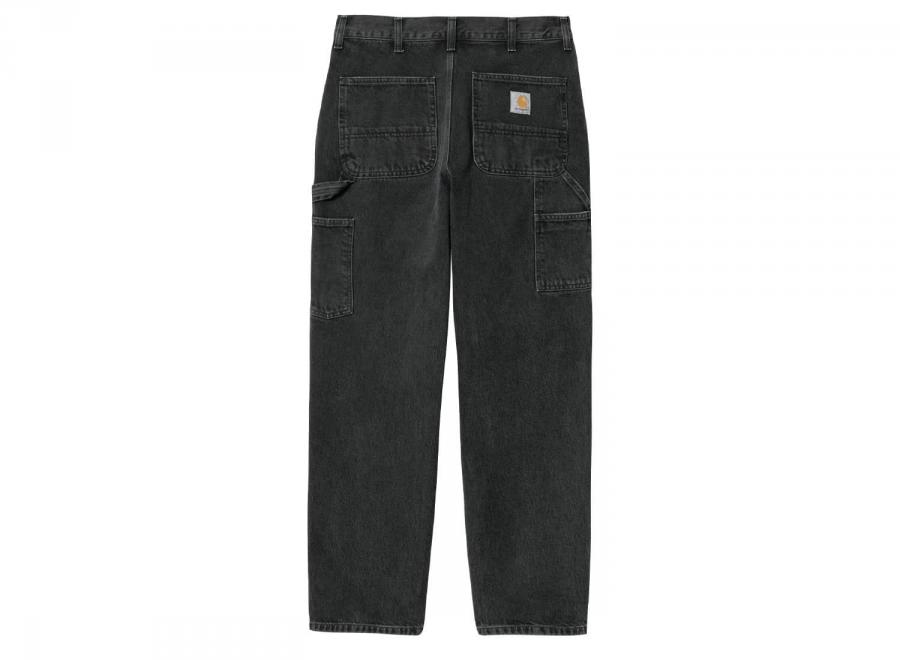 Carhartt Single Knee Pant Black Stone Washed I032024 - Carhartt Wip
