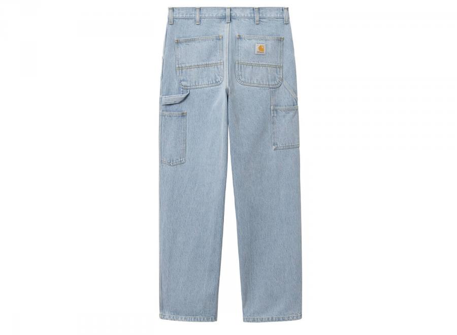 Carhartt Single Knee Pant Blue Heavy Stone Bleached I032024 - Carhartt Wip