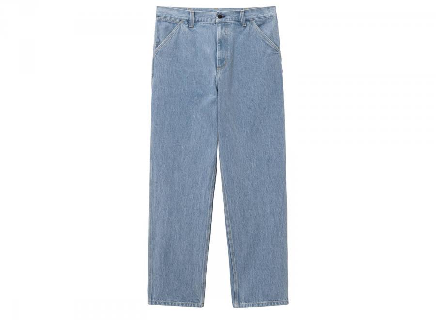 Carhartt Single Knee Pant Blue Stone Bleached I032024 - Carhartt Wip