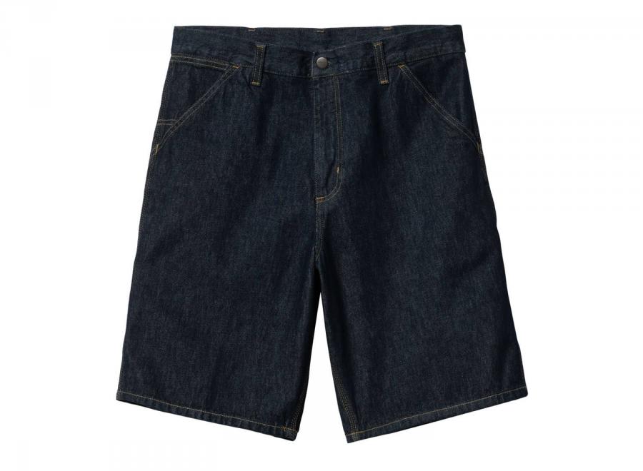 Carhartt Single Knee Short Blue Rinsed I032026 - Carhartt Wip