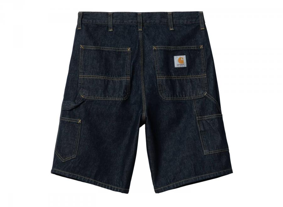 Carhartt Single Knee Short Blue Rinsed I032026 - Carhartt Wip