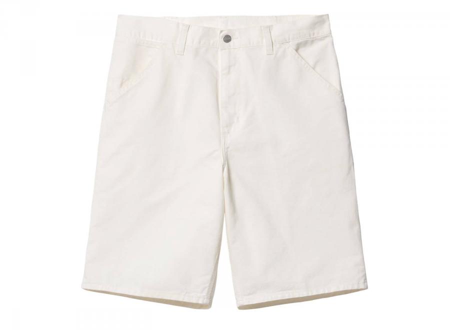 Carhartt Single Knee Short Off White Garment Dyed I031504 - Carhartt Wip