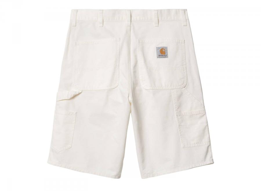 Carhartt Single Knee Short Off White Garment Dyed I031504 - Carhartt Wip