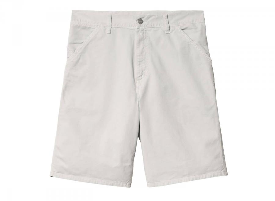 Carhartt Single Knee Short Sonic Silver Garment Dyed I031504 - Carhartt Wip