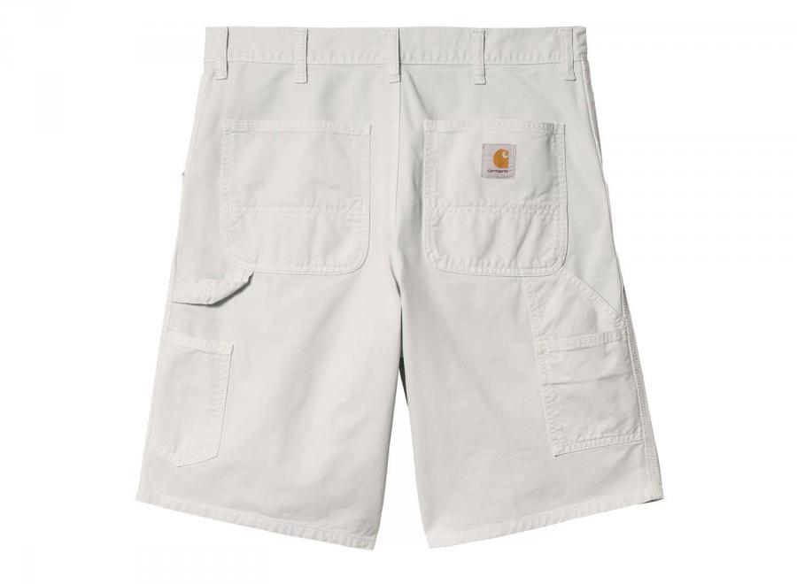 Carhartt Single Knee Short Sonic Silver Garment Dyed I031504 - Carhartt Wip
