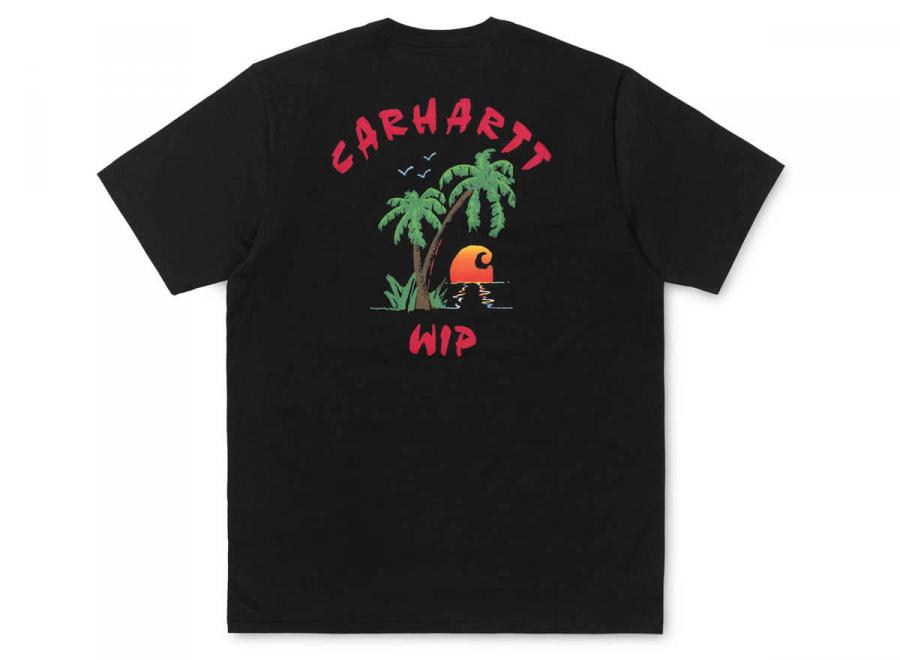 Carhartt Souvenir Tshirt Black I024809 - Carhartt Wip