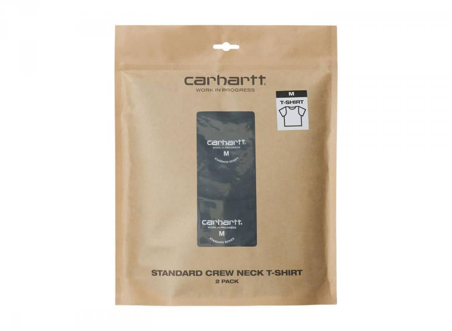 Carhartt Standard Crew Neck Tshirt Black / Black I029370 - Carhartt Wip