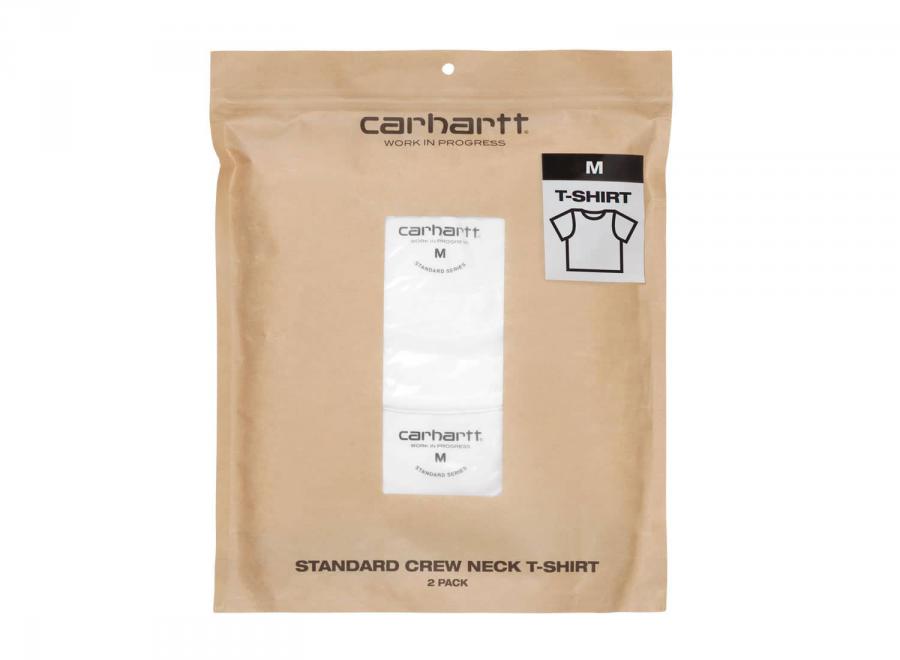 Carhartt Standard Crew Neck Tshirt White / White I029370 - Carhartt Wip