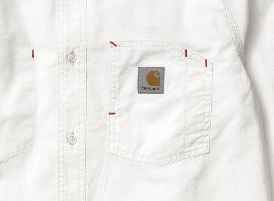 Carhartt State Shirt White I022964 - Carhartt Wip
