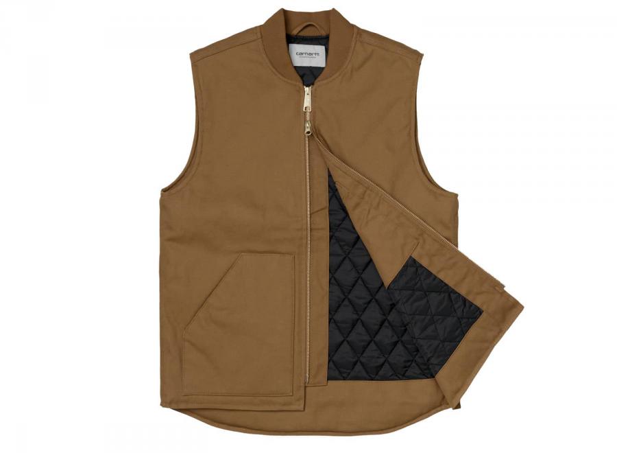 Carhartt Vest Hamilton Brown Rigid I015251 - Carhartt Wip