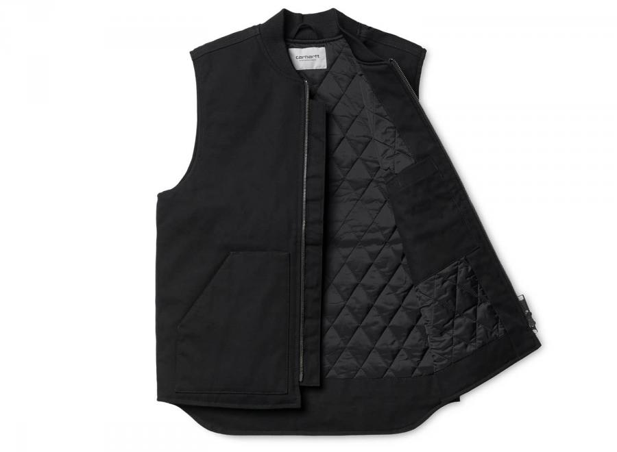 Carhartt Vest Black Rigid I028423 - Carhartt Wip