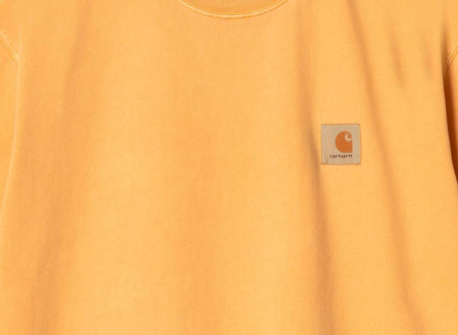 Carhartt Vista Tshirt Winter Spice Garment Dyed I030780 - Carhartt Wip