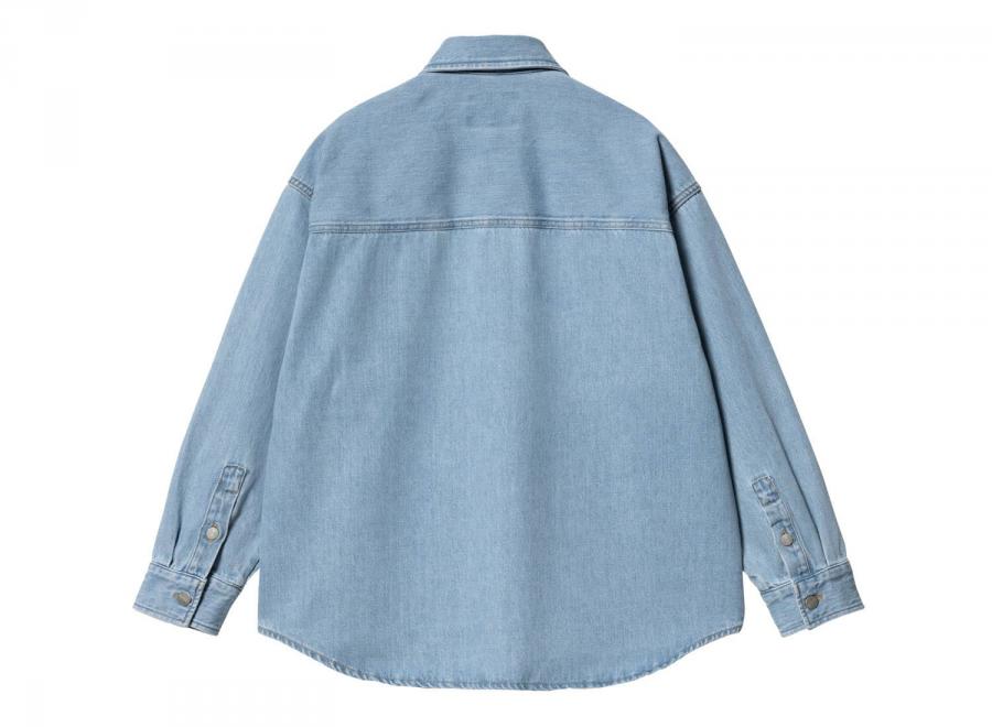 Carhartt Women Alta Shirt Jac Blue Stone Bleached I033344 - Carhartt Wip