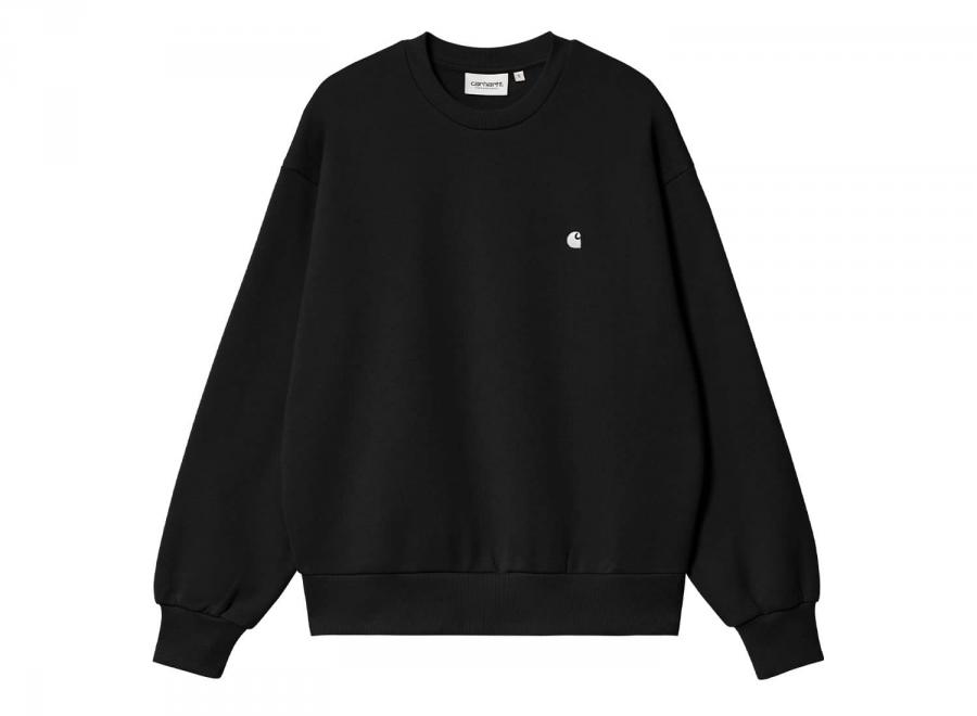 Carhartt Women Casey Sweatshirt Black / Silver I032643 - Carhartt Wip