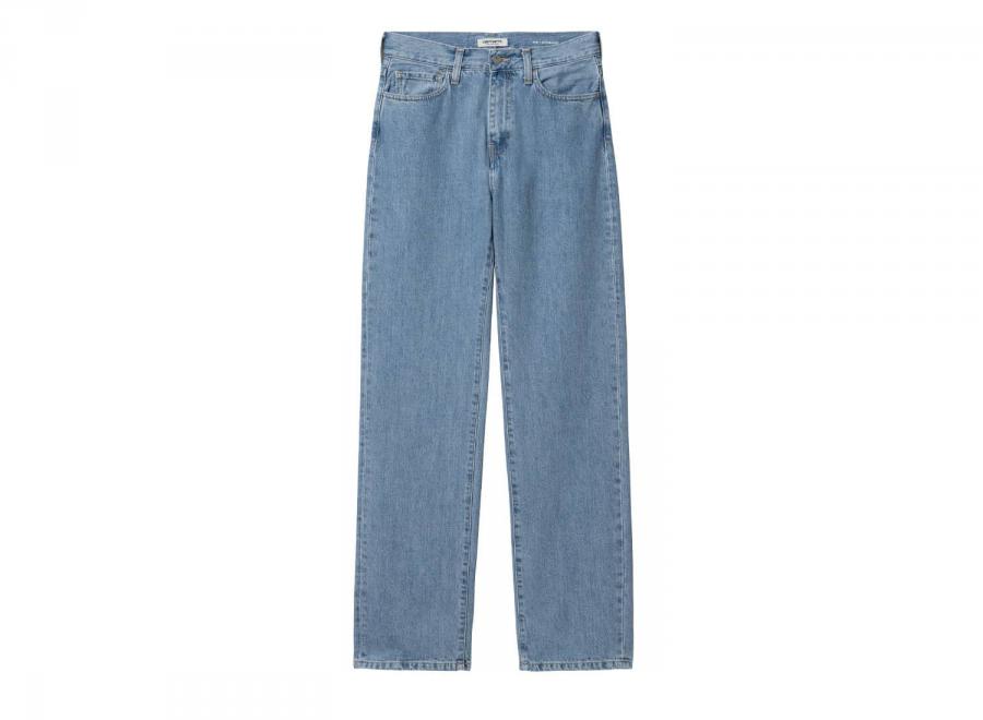 Carhartt W Noxon Pant Blue Stone Bleached I031920 - Carhartt Wip