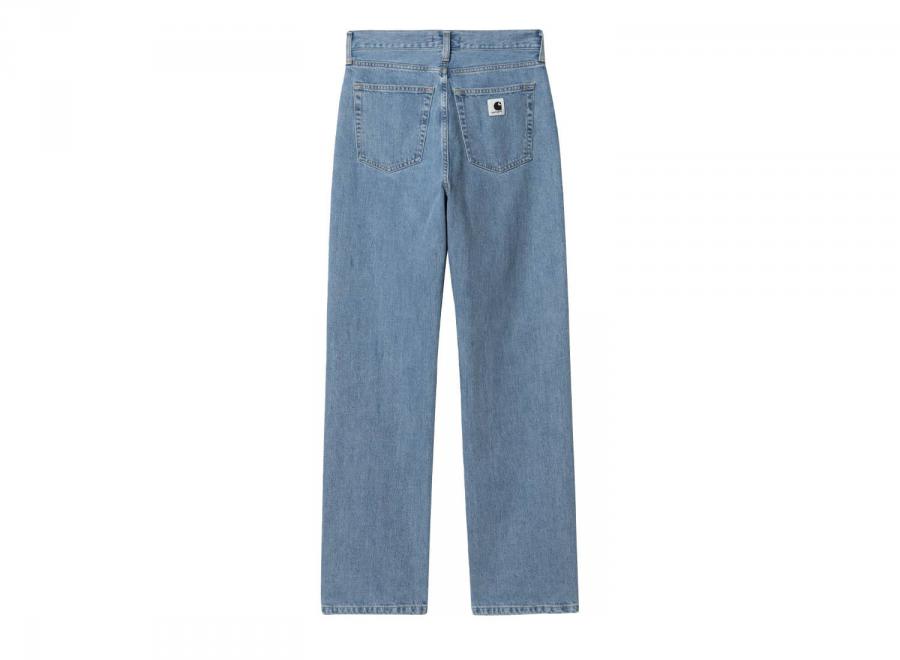 Carhartt W Noxon Pant Blue Stone Bleached I031920 - Carhartt Wip